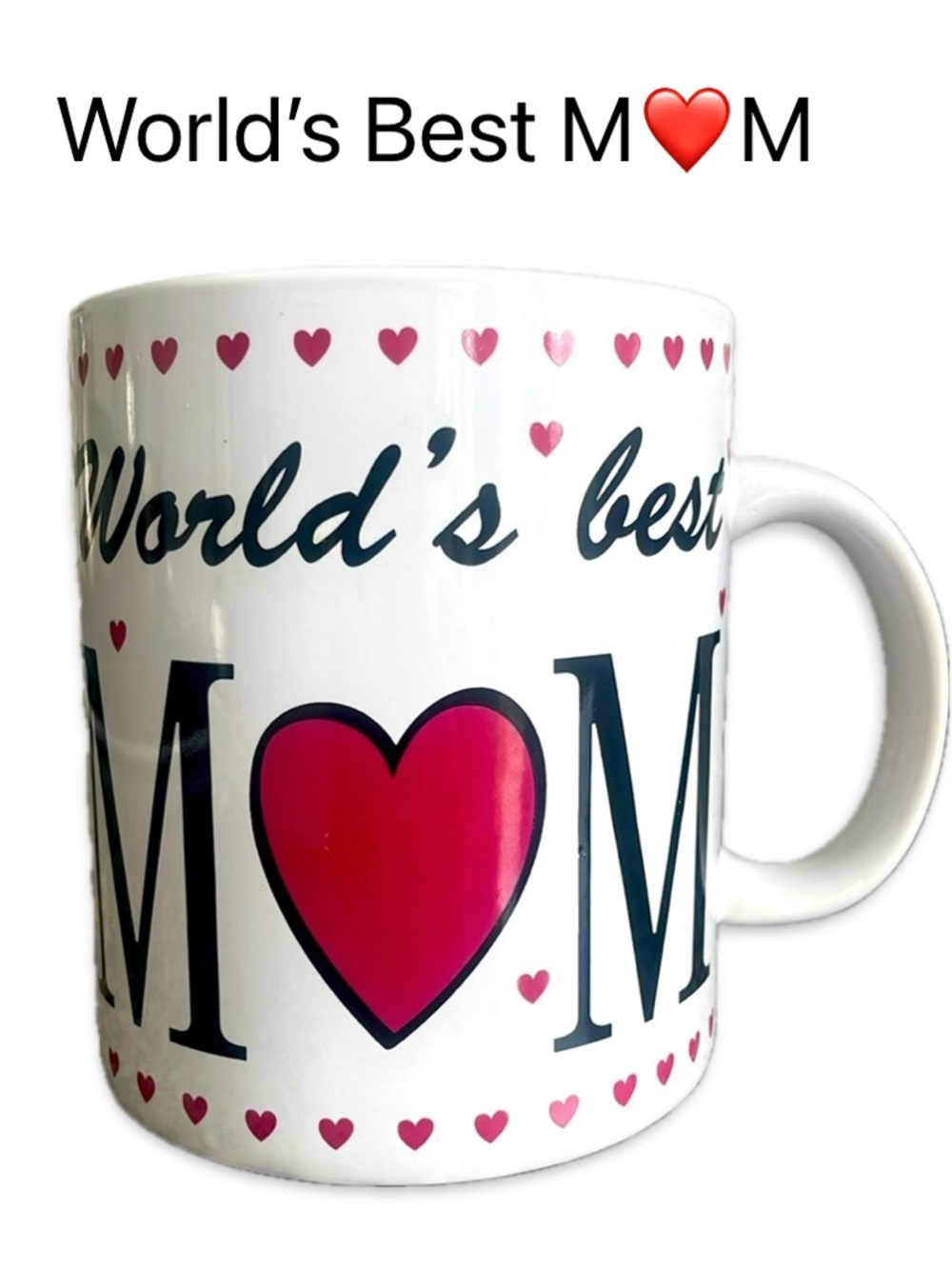 NWOT: World’s Best Mom Giant Mug • New